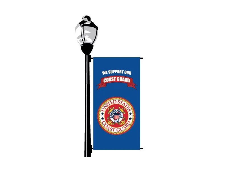 Coast Guard Street Banner