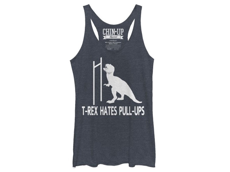 Women's Tank Top T-Rex Pull-Ups