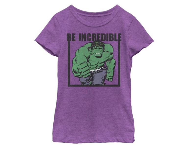 Girl's Hulk Be Incredible T-Shirt
