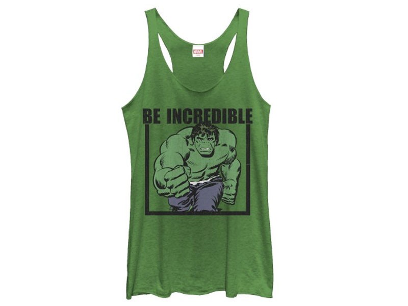 Women's Hulk Be Incredible Tank Top