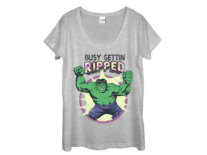 Hulk Getting Ripped T-Shirt For Women