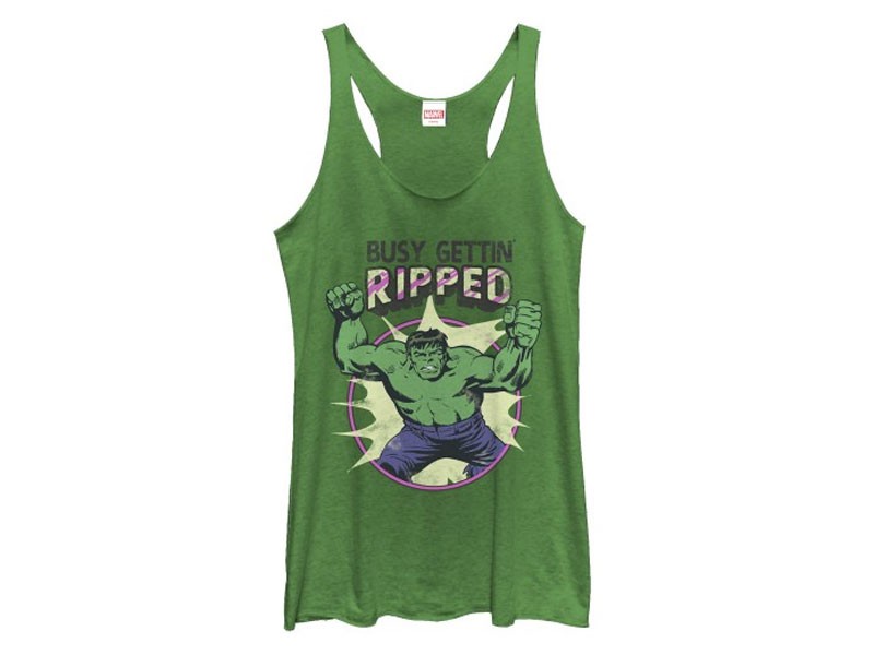 Hulk Getting Ripped Women's Tank Top