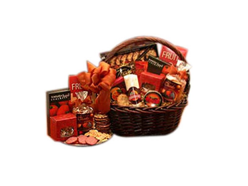 A Grand World Of Thanks Gourmet Gift Basket