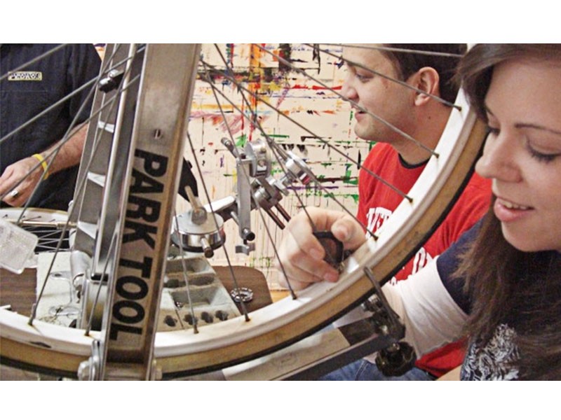 One Beginner Bicycle Repair Class