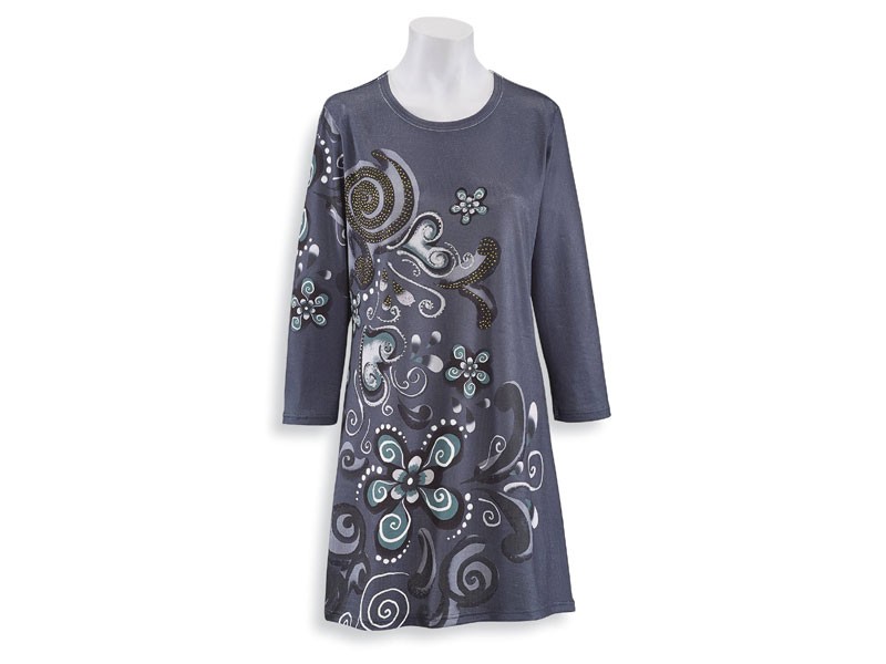 Women's Sparkling Scrolls Tunic