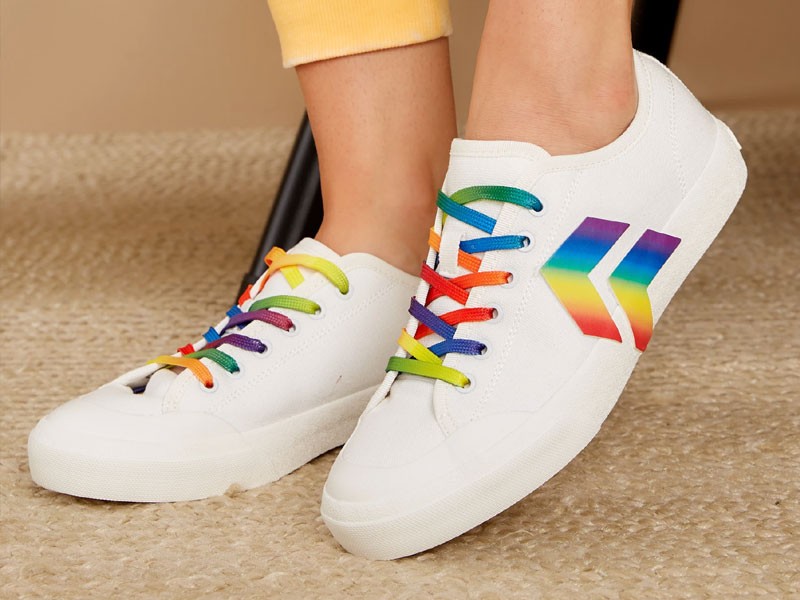 Bryton Rainbow Eco Women's Canvas Sneakers