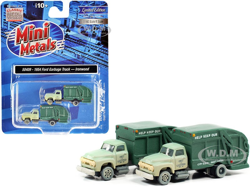 Chevrolet Garbage Truck Ironwood Sanitation Model By Classic Metal Works