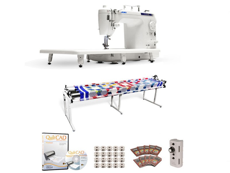 Juki TL-2010Q Long Arm Grace 8ft Continuum Quilting Frame Speed Control