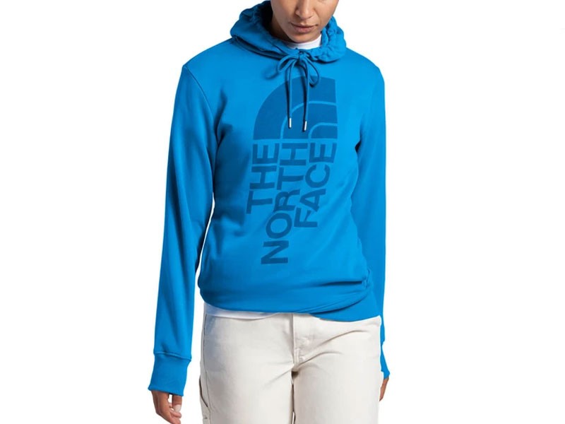 The North Face Trivert Pullover Hoodie for Women in Clear Lake Blue