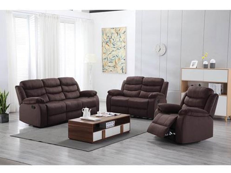 Montecatini Bravo Brown Recliner Set