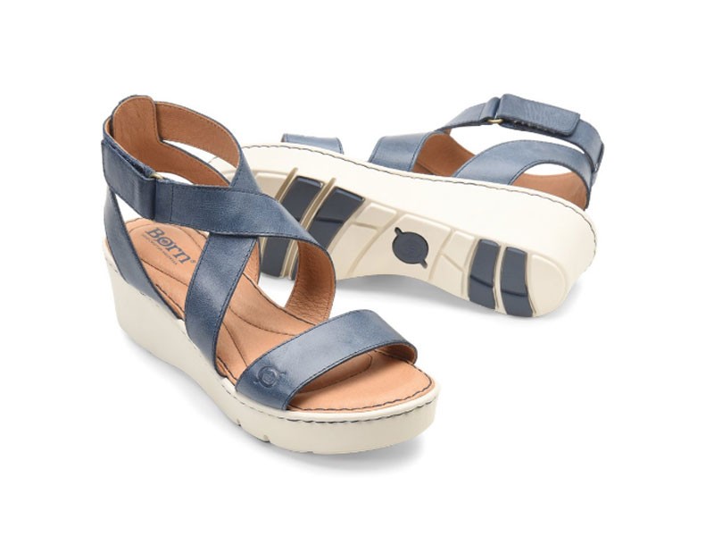 Born Deshka In Navy Sandal For Women