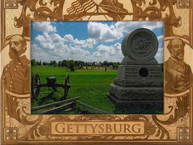 Gettysburg Pennsylvania Civil War Border