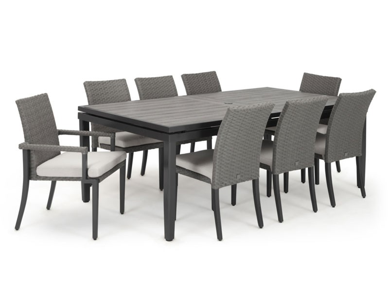 Vistano 9 Piece Outdoor Dining Set