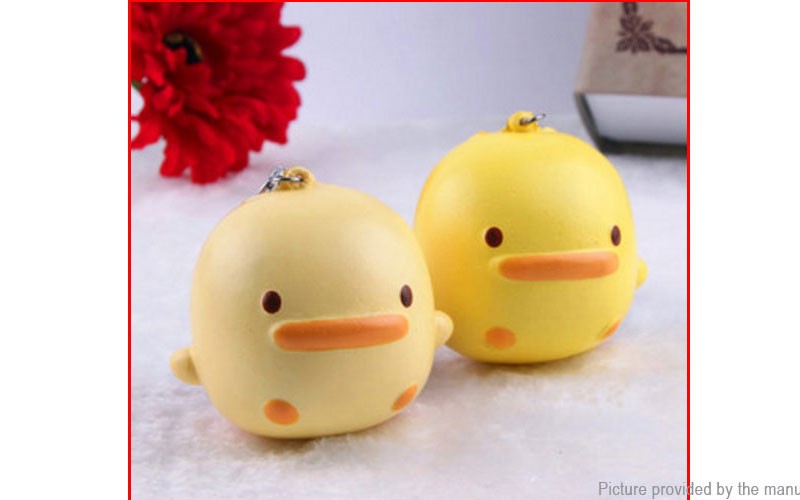 Squishy Simulation Duck Soft Cute Kawaii Phone Bag Strap Toy Gift