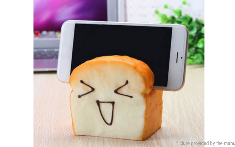 Squishy Simulation Slice Toast Slow Rising Fun Toy