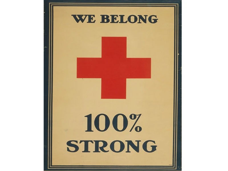 100% Strong Medic 8 x 10 Vintage Canvas Print