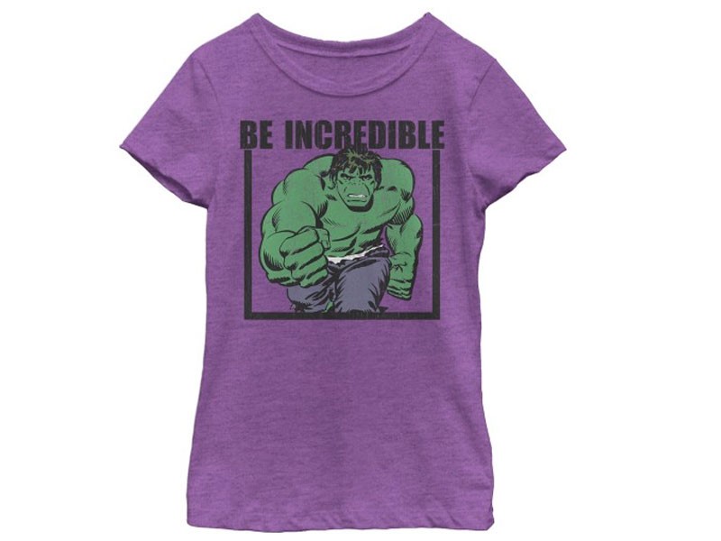 Girl's Hulk Be Incredible T-Shirt