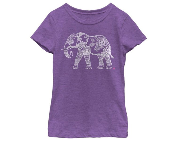 Girl's Zen Elephant T-Shirt