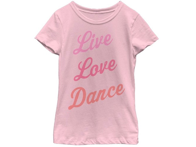 Girl's Live Love Dance T-Shirt