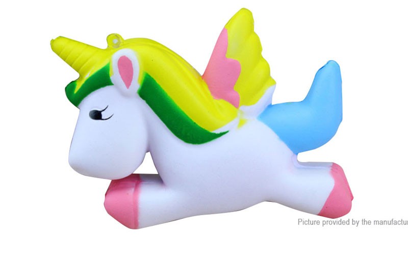 Squishy Simulation Flying Unicorn Pony Horse Slow Rising Fun Toy