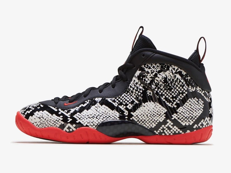 Men's Nike Little Posite One Snakeskin Sneakers