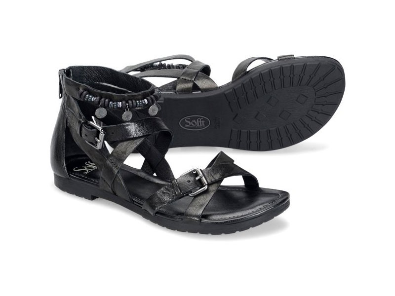 Sofft Boca In Black Women's Sandals