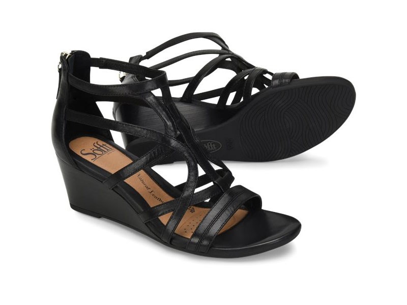 Sofft Milindi In Black Sandals For Women