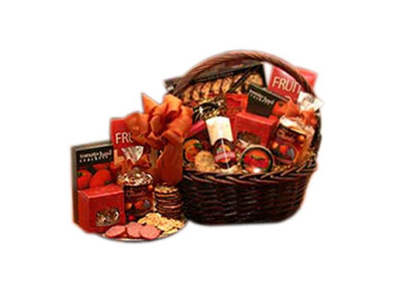 A Grand World Of Thanks Gourmet Gift Basket