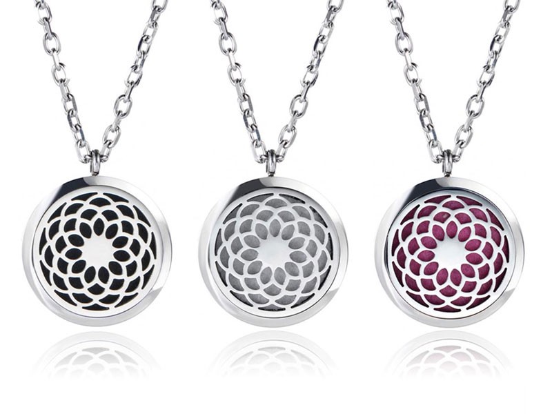 Aromatherapy Essential Oil Diffuser Necklace For Women