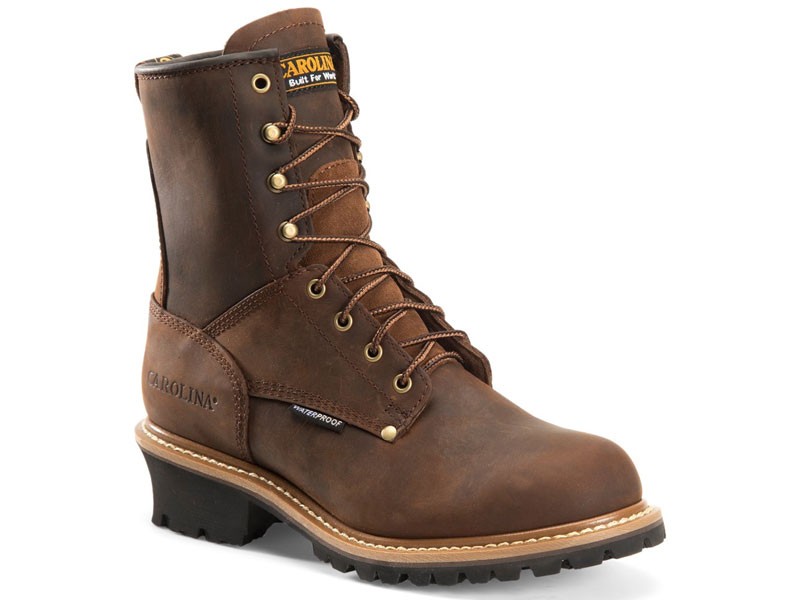 Men's 8 Steel Toe Waterproof Logger Boot