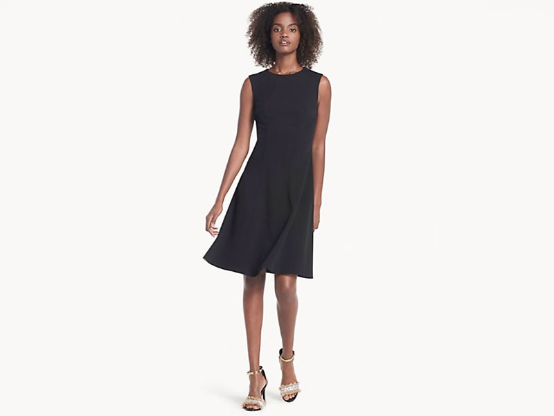 Women's Tommy Hilfiger Sleeveless Scuba Fit & Flare Dress