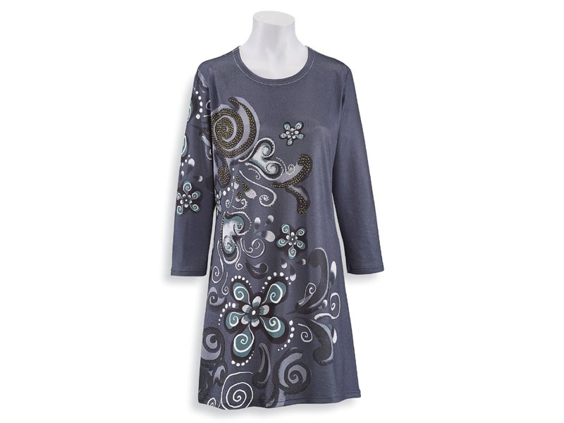 Women's Sparkling Scrolls Tunic