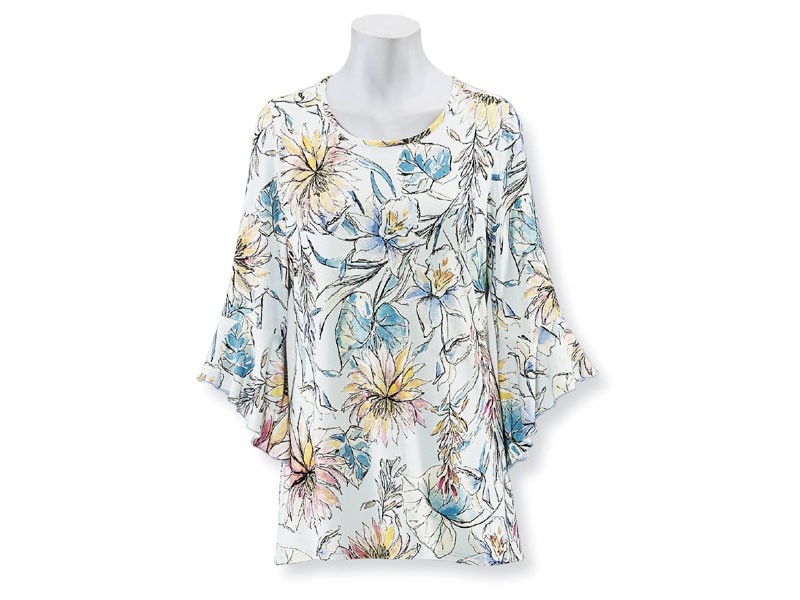 Enchanted Blossoms Tunic For Women