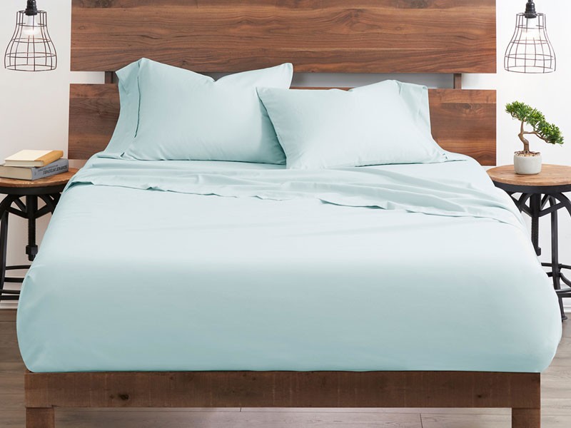 Good Kind Essential 4 Piece Bed Sheet Set Aqua