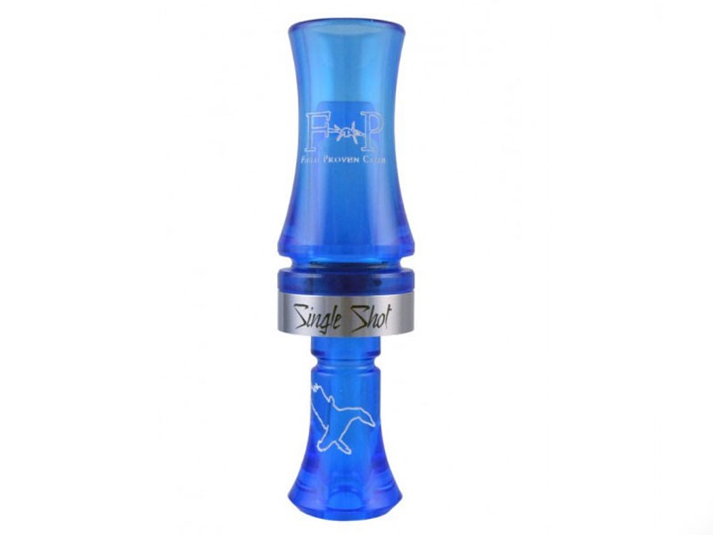 Field Proven Single Shot Duck Call Electric Blue