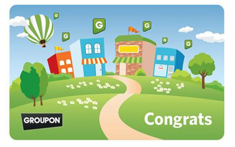 $50 Groupon Congrats Gift Card