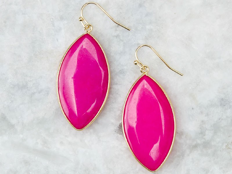 Even If Fuchsia Pink Earrings For Women