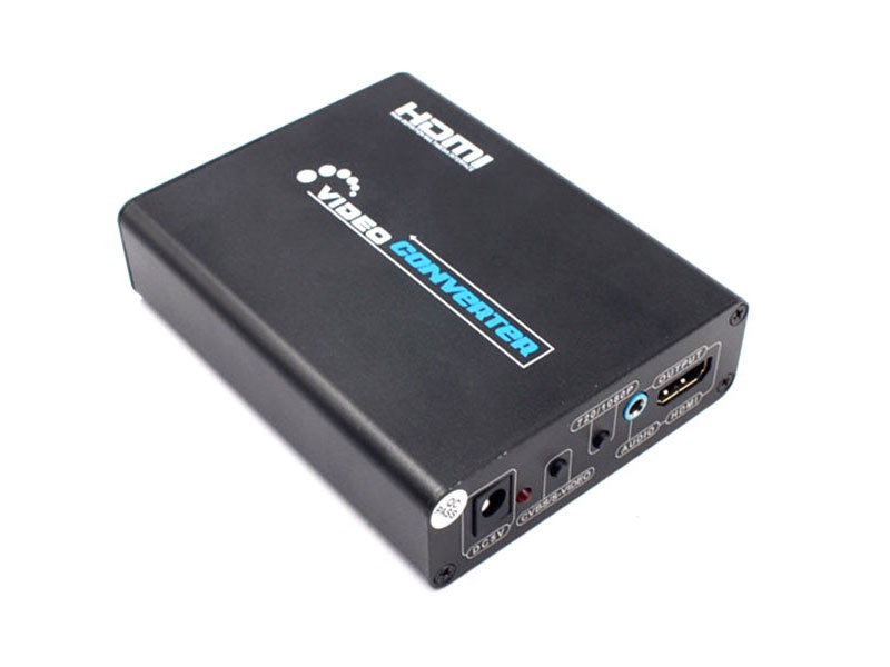 NK-H28 S-Video CVBS R/L Audio to HDMI Video Converter Adapter EU