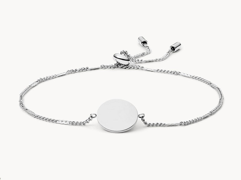 Women's Disc Stainless Steel Bracelet