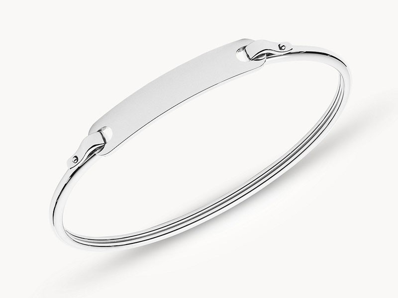 Women's Plaque Steel Bracelet
