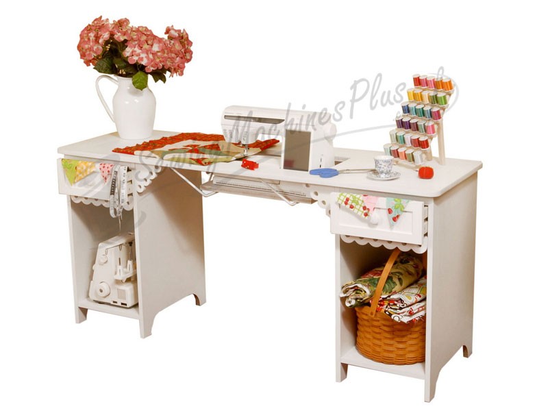 Arrow Olivia Sewing Cabinet in White Model 1001