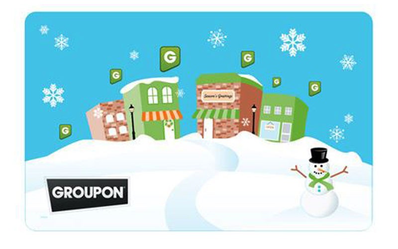 $25 Groupon Holiday Gift Card