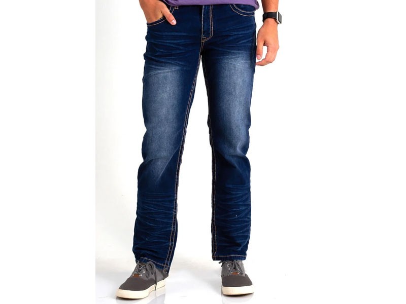 True Luck Jeans Lenox Straight Leg Jeans For Men in Indigo