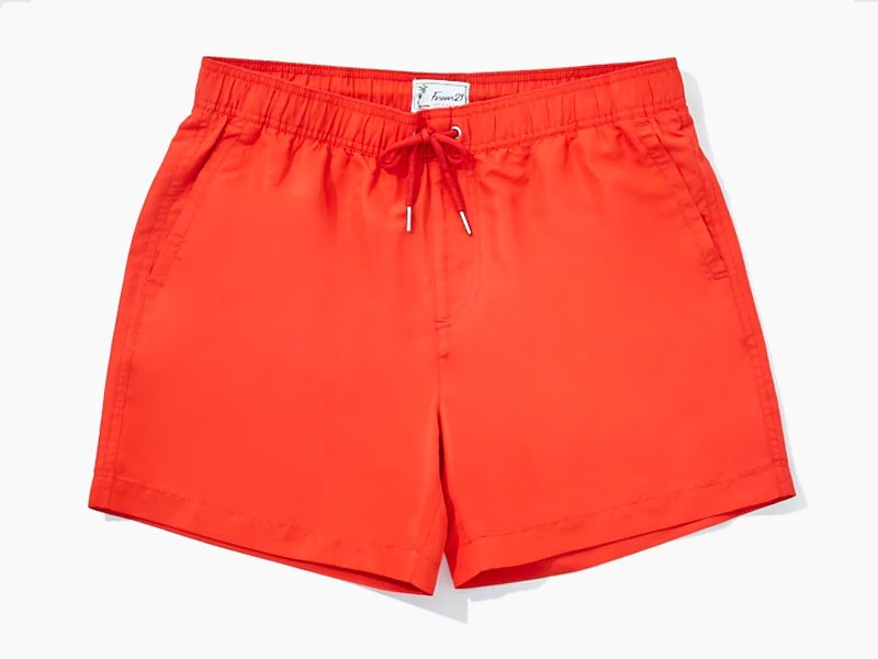 Drawstring Swim Trunks For Men