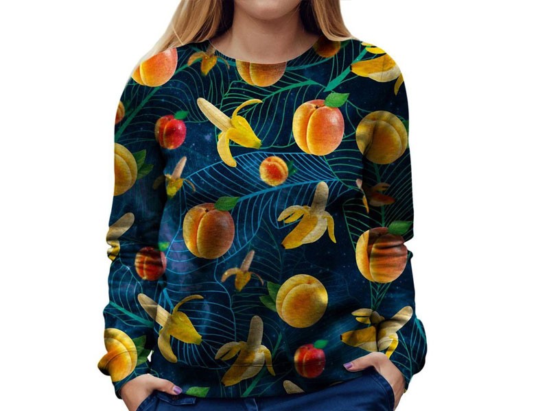 Banana and Peaches Women's Sweatshirt