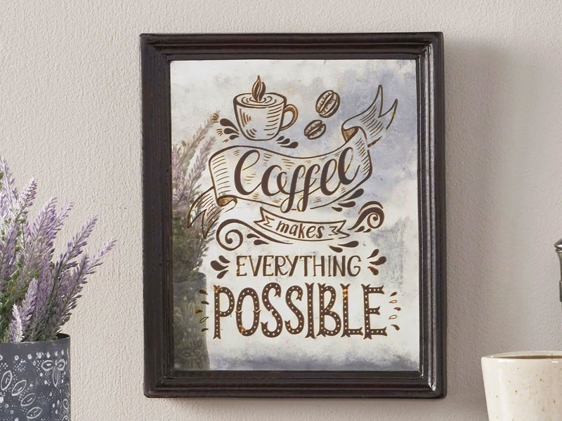 Maria Inspirational Coffee Wall Art