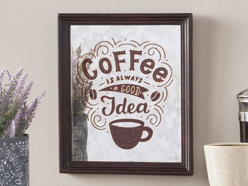 Geraldine Inspirational Coffee Wall Art