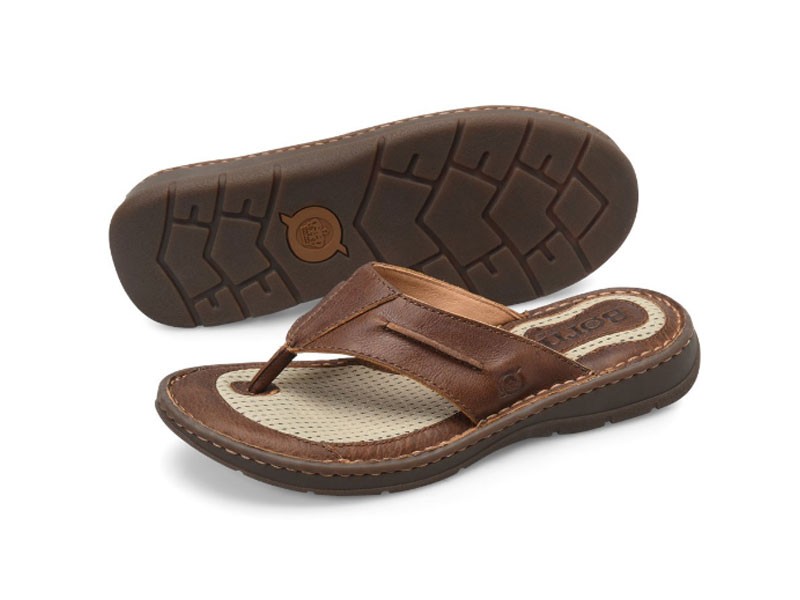 Born Whitman In Tan Sandals For Men