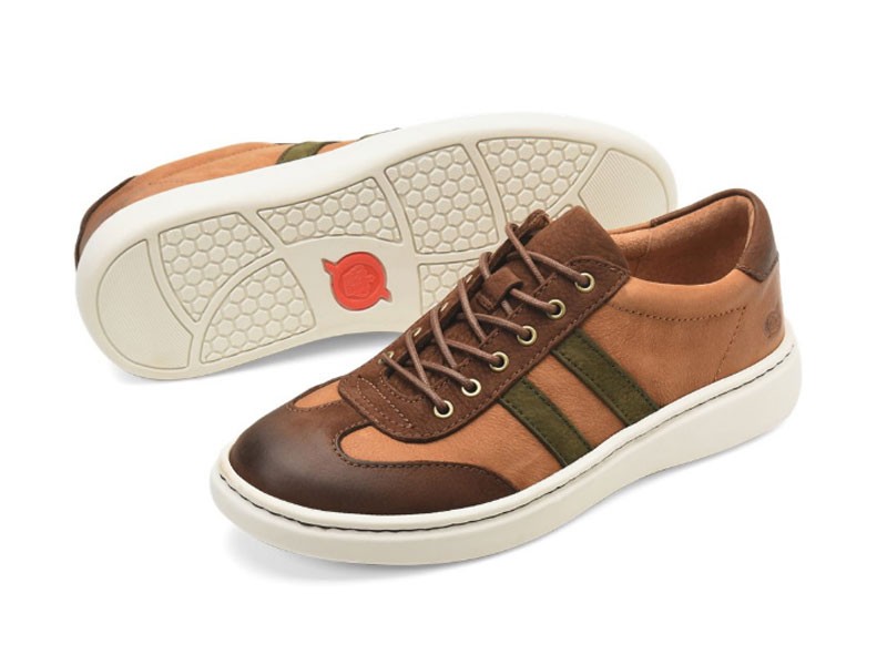 Born Fade Lace Up In Brown Sneakers For Men