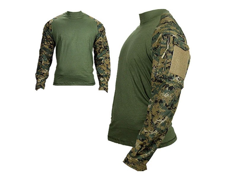 Tru-Spec Marine Corps Woodland Digital Combat Shirt
